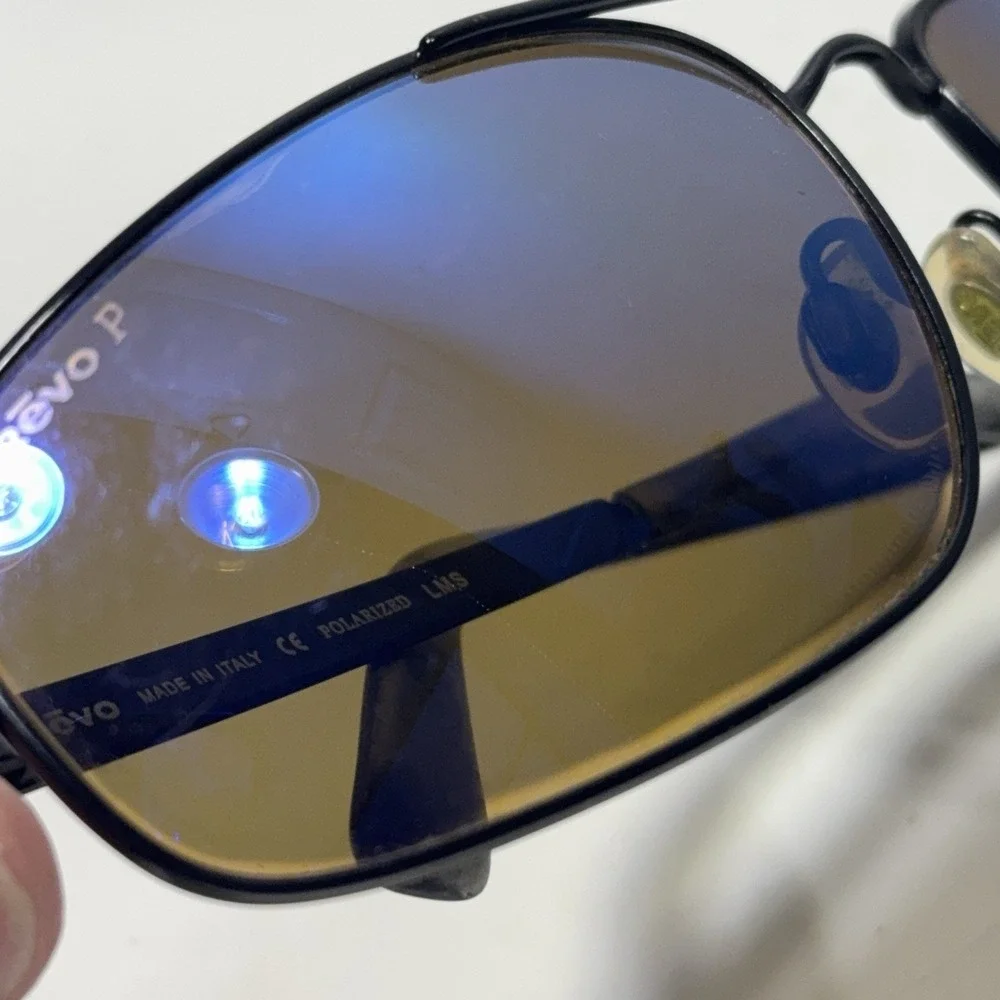 REVO 3014 001/62 61-18-125 Men's Sunglasses w/ Polarized H20 Blue Mirror Lens